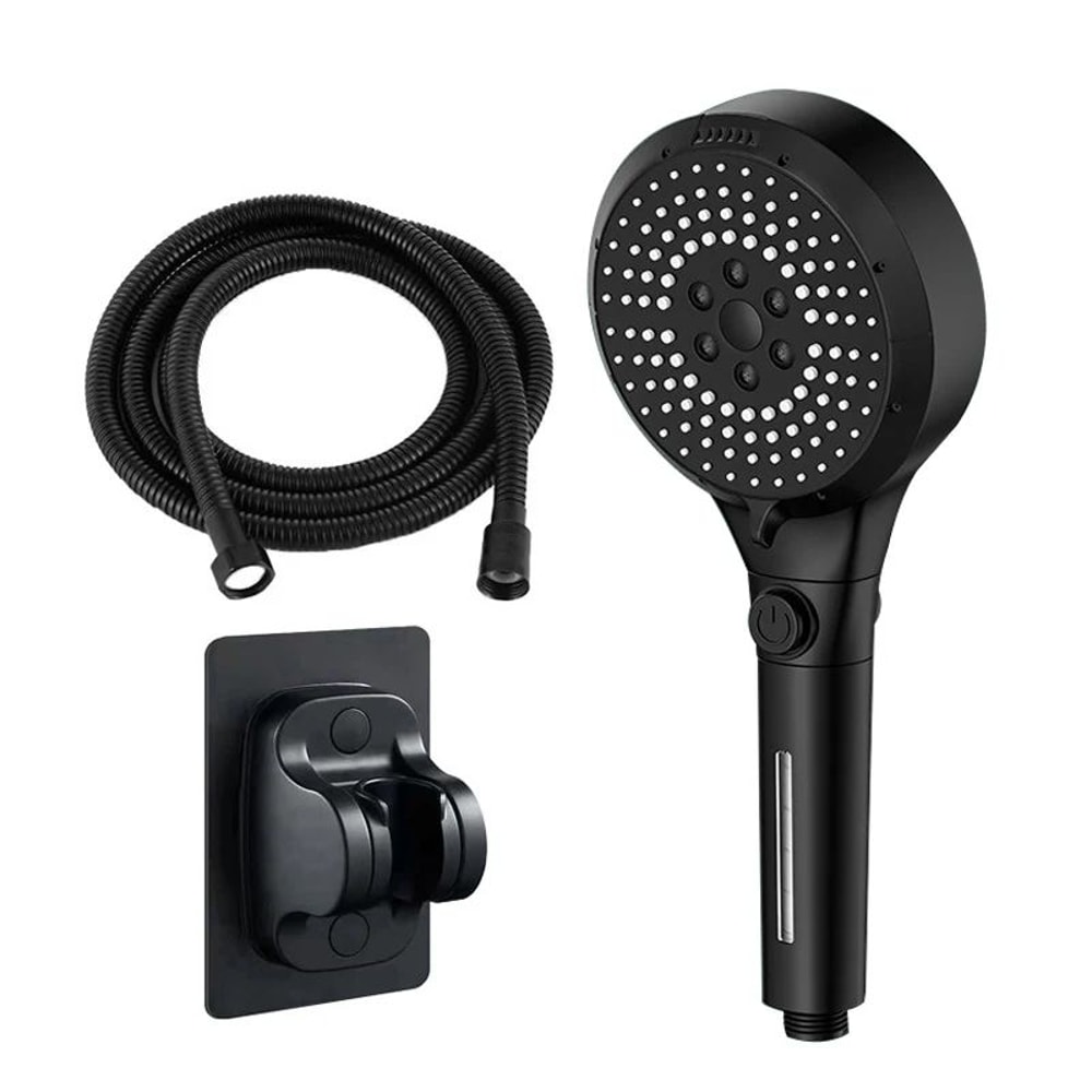 6Mode High Pressure Filtered Handheld Shower Head Set With Dechlorination 17