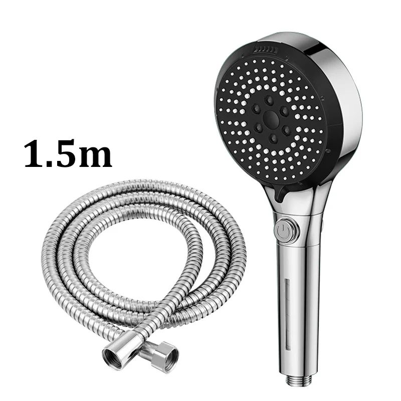 6Mode High Pressure Filtered Handheld Shower Head Set With Dechlorination 9