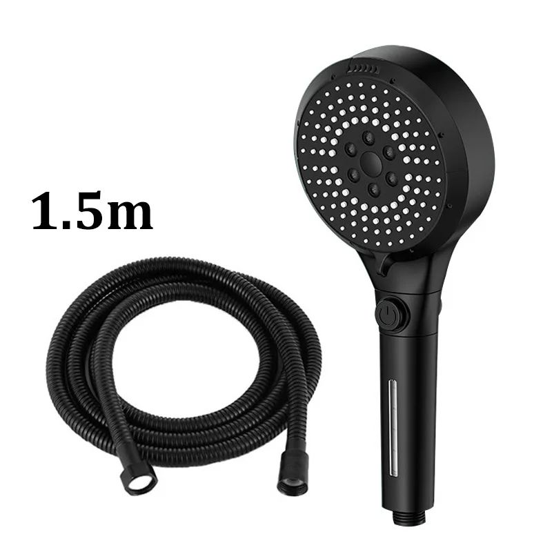 6Mode High Pressure Filtered Handheld Shower Head Set With Dechlorination 11