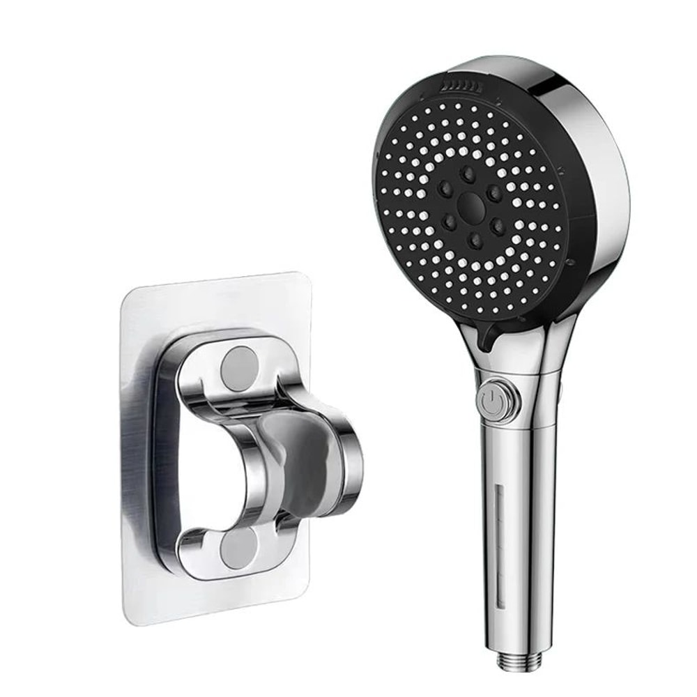 6Mode High Pressure Filtered Handheld Shower Head Set With Dechlorination 12