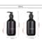 Matte Black Refillable Pump Dispenser Bottle 300500ml For Soap Shampoo Lotion 8