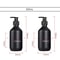 Matte Black Refillable Pump Dispenser Bottle 300500ml For Soap Shampoo Lotion 8