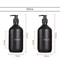 Matte Black Refillable Pump Dispenser Bottle 300500ml For Soap Shampoo Lotion 9