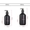 Matte Black Refillable Pump Dispenser Bottle 300500ml For Soap Shampoo Lotion 10