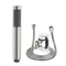 HotelStyle Stainless Steel Booster Shower Head High Pressure Handheld Universal Upgrade 10