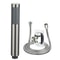 HotelStyle Stainless Steel Booster Shower Head High Pressure Handheld Universal Upgrade 12