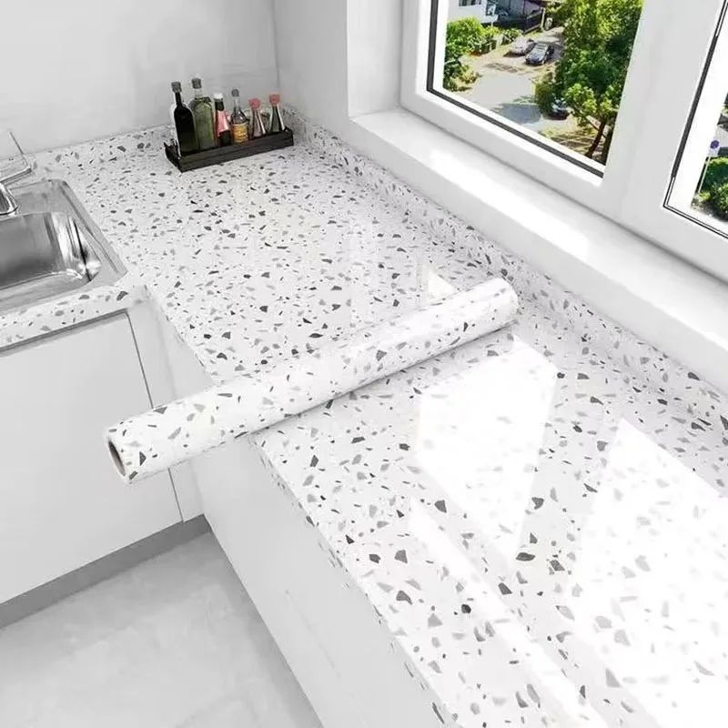 HeatShield Peel Stick Backsplash Film Waterproof Tile Stickers OilProof Kitchen Wallpaper For Cab 7