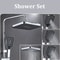 12 Inch Rain Shower Head Handheld Combo Set High Pressure WaterSaving 3Mode Bathroom Upgrade 1