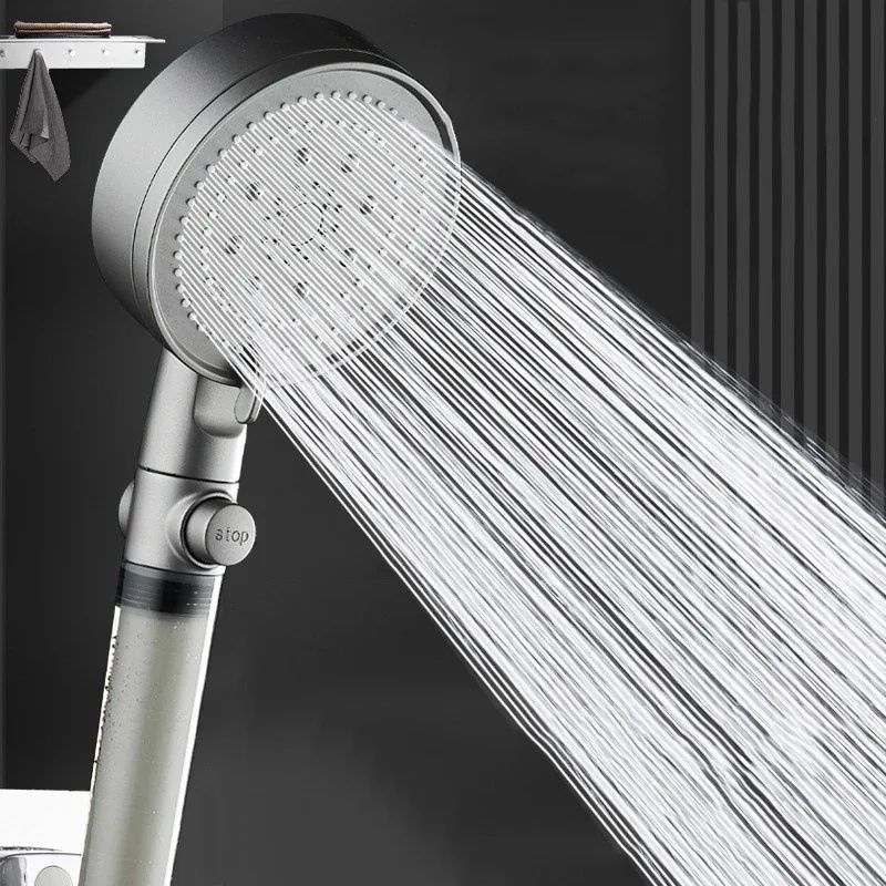 High Pressure Shower Head With Filter 5 Spray Modes Handheld Shower Head With PP Cotton Filter For 1