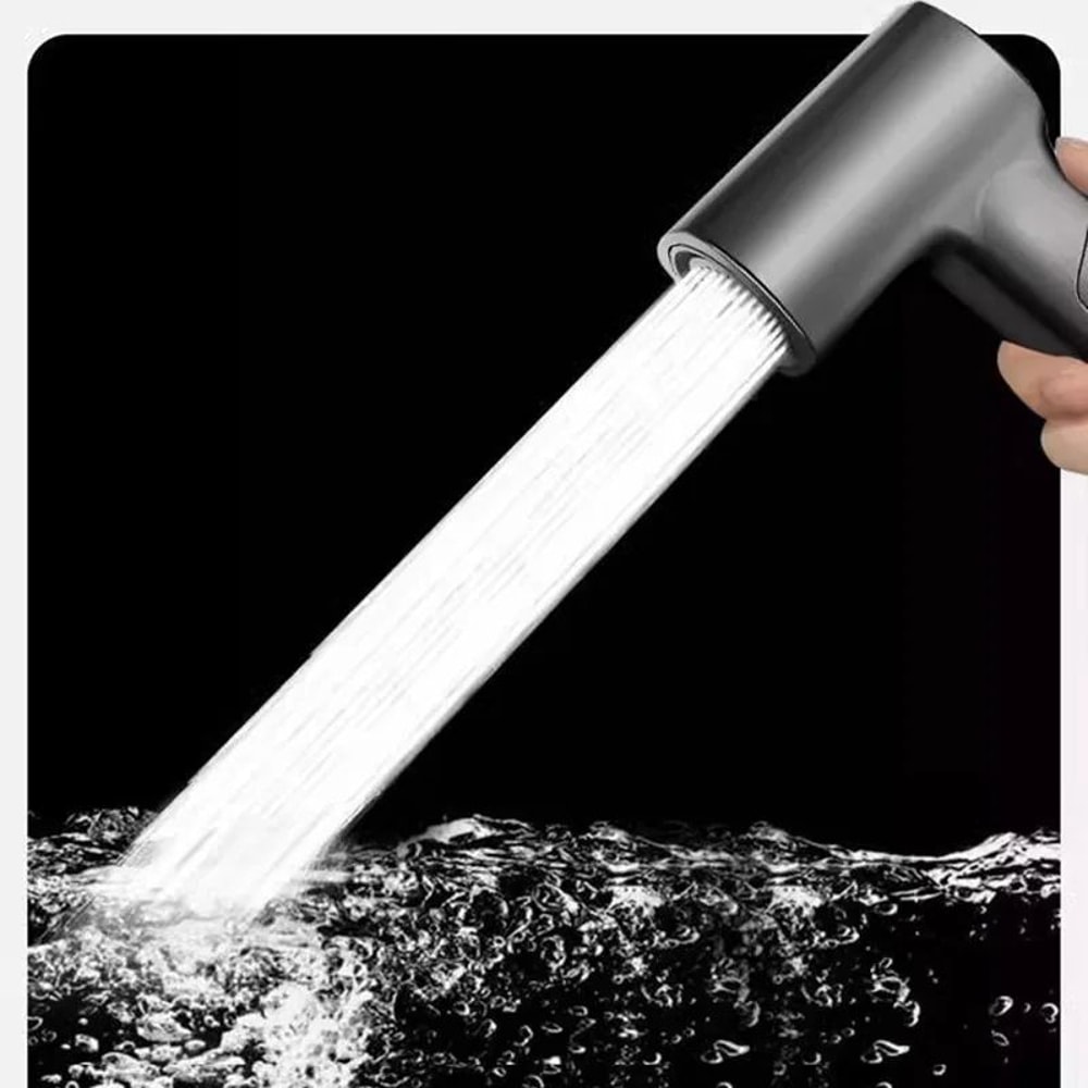 HighPressure Toilet Spray Gun Kit With 1in2Out Diverter Valve Handheld Bidet Sprayer 2