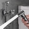 HighPressure Toilet Spray Gun Kit With 1in2Out Diverter Valve Handheld Bidet Sprayer 3