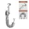 HighPressure Toilet Spray Gun Kit With 1in2Out Diverter Valve Handheld Bidet Sprayer 7