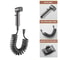 HighPressure Toilet Spray Gun Kit With 1in2Out Diverter Valve Handheld Bidet Sprayer 12