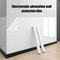 Electrostatic Clear Wall Protector Film OilProof AntiScuff Removable Wall Protection Sticker 1