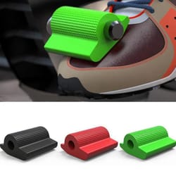 motorcycle gear shift shoe protector (2-pack) – anti-scuff gear shifter cover for boots & sneakers