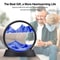 Deep Sea Moving Sand Art Picture Round Glass 3D Sandscape In Motion Frame 7 12 4