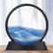 Deep Sea Moving Sand Art Picture Round Glass 3D Sandscape In Motion Frame 7 12 12