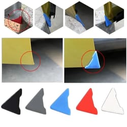 silicone car door corner guard (2-pack) – 90 degree door edge protector anti-scratch bumper covers