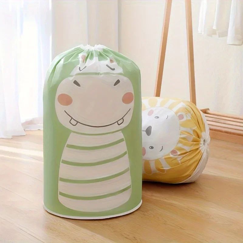 Waterproof Quilt Storage Bag MoistureProof Blanket Storage Organizer With Drawstring Closure For C 0