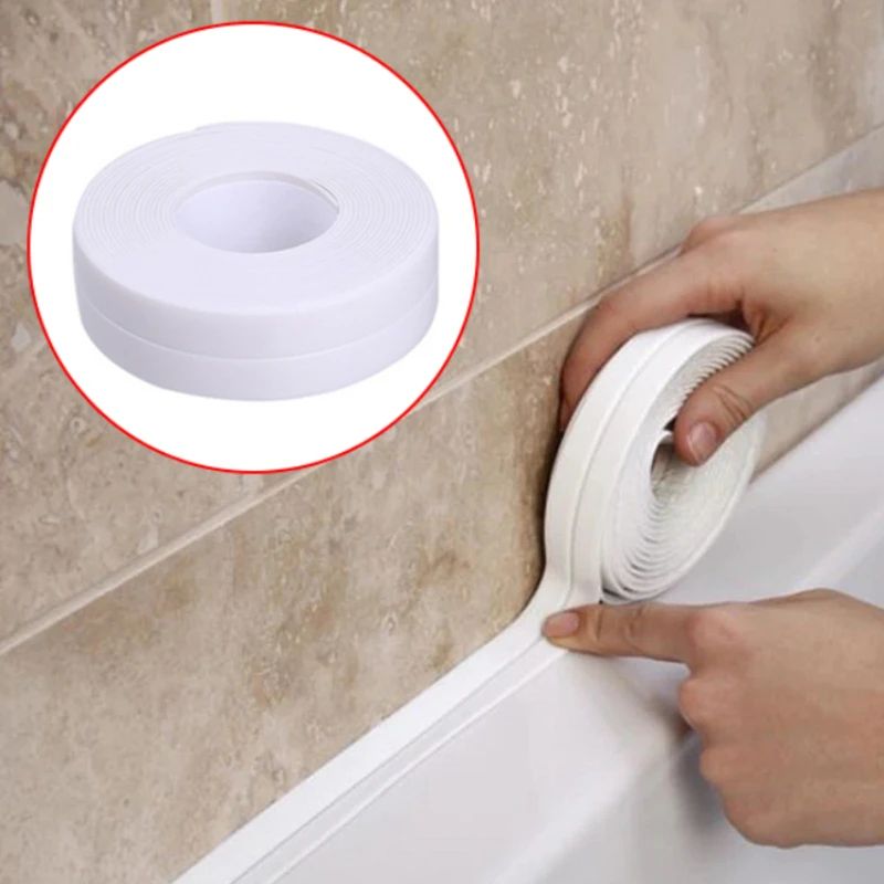 Waterproof Sealing Tape Caulk Strip MoldProof SelfAdhesive Sink Bath Gap Sealing Strip 32m 0