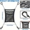 3Layer Car Seat Gap Organizer Mesh Net Pocket Barrier For Front Seats 1