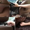 3Layer Car Seat Gap Organizer Mesh Net Pocket Barrier For Front Seats 4