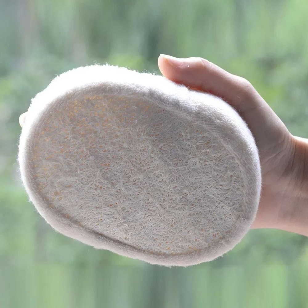 Thick Exfoliating Bath Towel Back Scrubber DeepClean Mesh Shower Towel For Smooth Skin 2