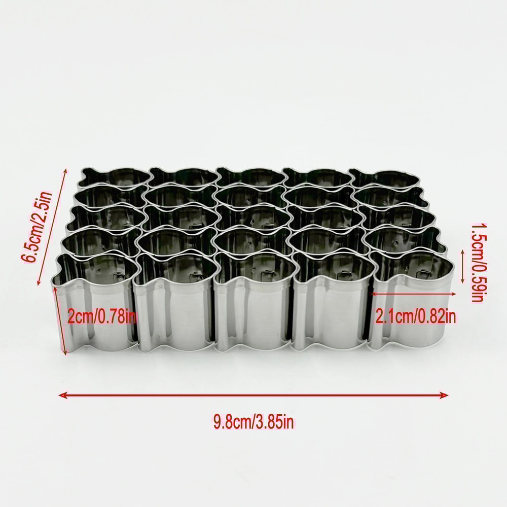 Mini Goldfish Cookie Cutter Mold MultiCavity Fish Biscuit Cracker Maker For DIY Snacks 3