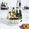 360 Rotating Spice Rack Organizer Lazy Susan Turntable For Cabinets Countertops 4
