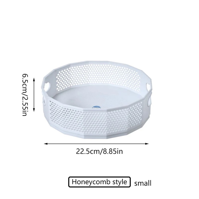 360 Rotating Spice Rack Organizer Lazy Susan Turntable For Cabinets Countertops 9