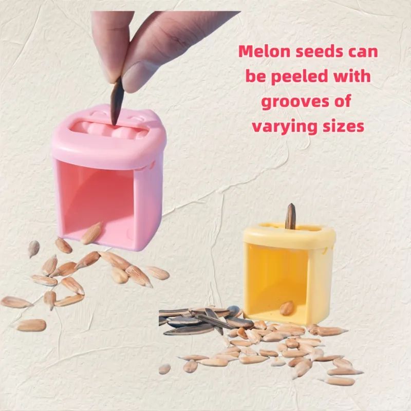 2Pack Manual Sunflower Seed Sheller Clip Fast Sunflower Seed Splitter Peeler Tool 1