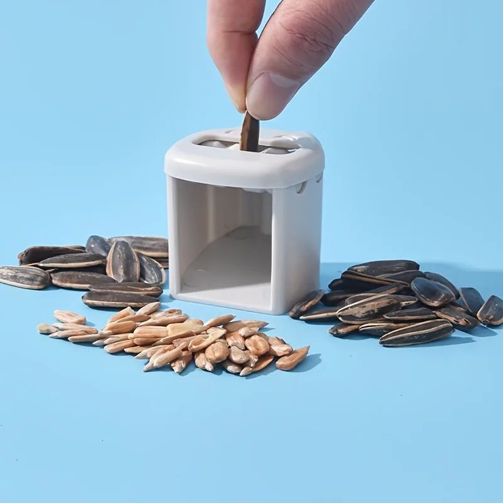 2Pack Manual Sunflower Seed Sheller Clip Fast Sunflower Seed Splitter Peeler Tool 4