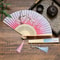 Retro Japanese Folding Fan Elegant Japanese Folding Fan For Women Dance Home Decor 5