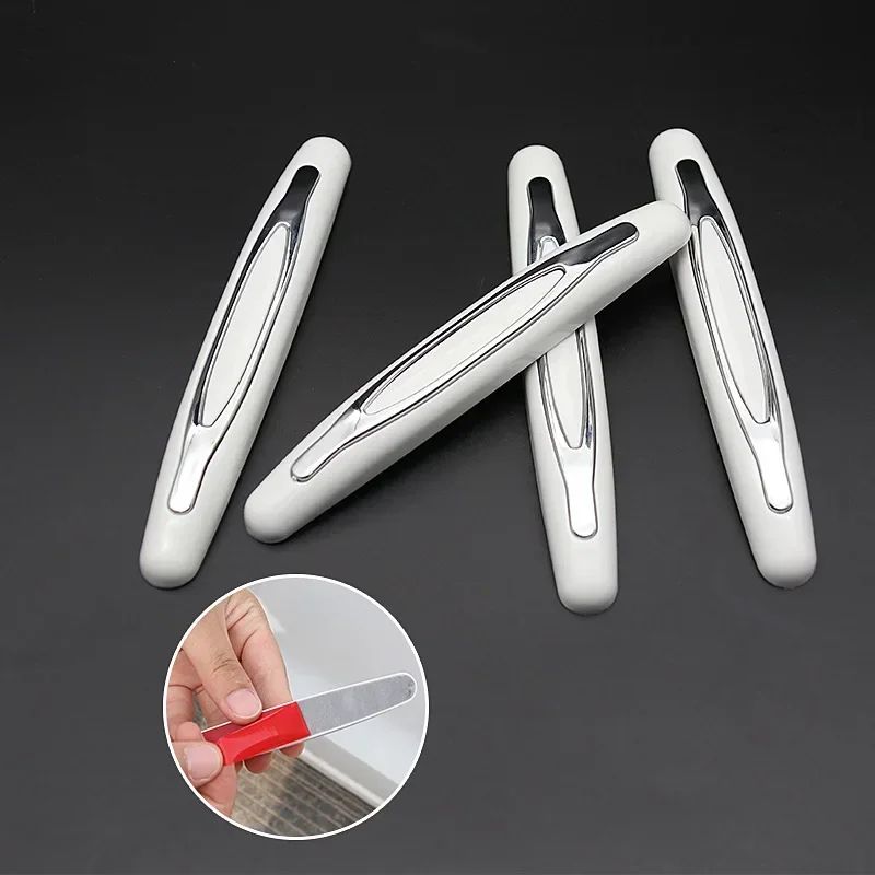 Universal 4Piece Car Door Edge Guard Set Door Protector Strip For Scratch Impact Protection 1