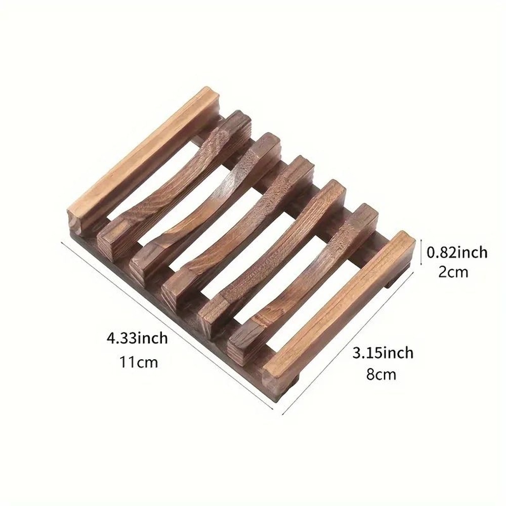 Elegant Silicone Self Draining Soap Dish NonSlip Rectangular Soap Holder With Drainage For Bathroom 1
