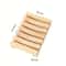 Elegant Silicone Self Draining Soap Dish NonSlip Rectangular Soap Holder With Drainage For Bathroom 5
