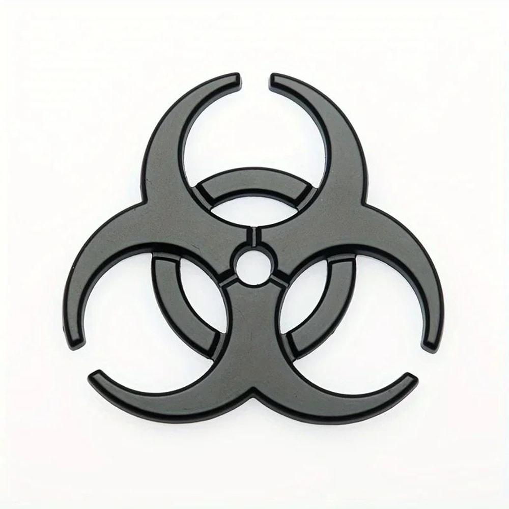 Umbrella Emblem Metal Car Decal Metal Car Badge For Stylish WeatherResistant Vehicle Customization 1