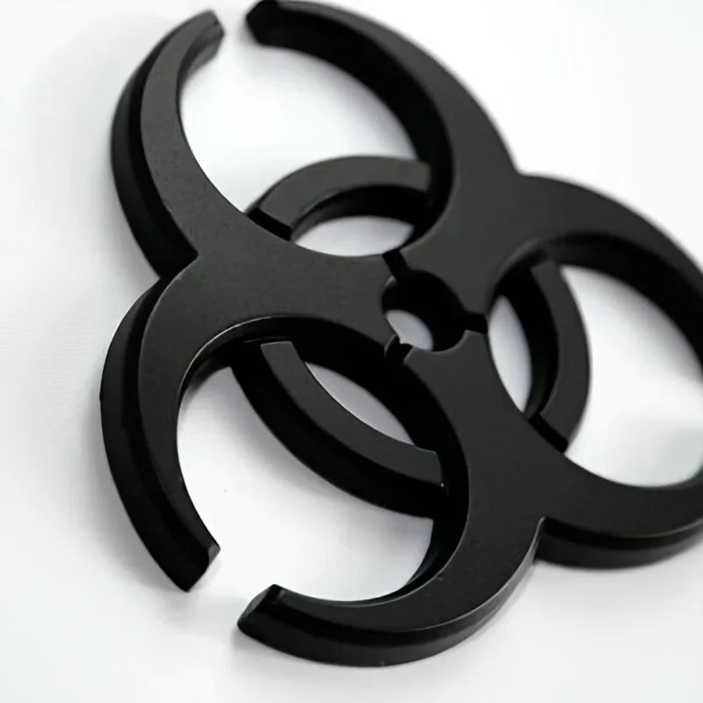 Umbrella Emblem Metal Car Decal Metal Car Badge For Stylish WeatherResistant Vehicle Customization 2