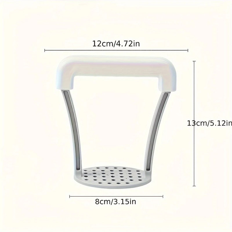 Manual Potato Masher Fruit Juicer Press MultiPurpose Kitchen Masher For Smooth Mash Purees Fresh 2