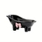 Mini Bathtub Soap Dish With Bow Draining Cute Soap Holder For Bathroom Countertop 6