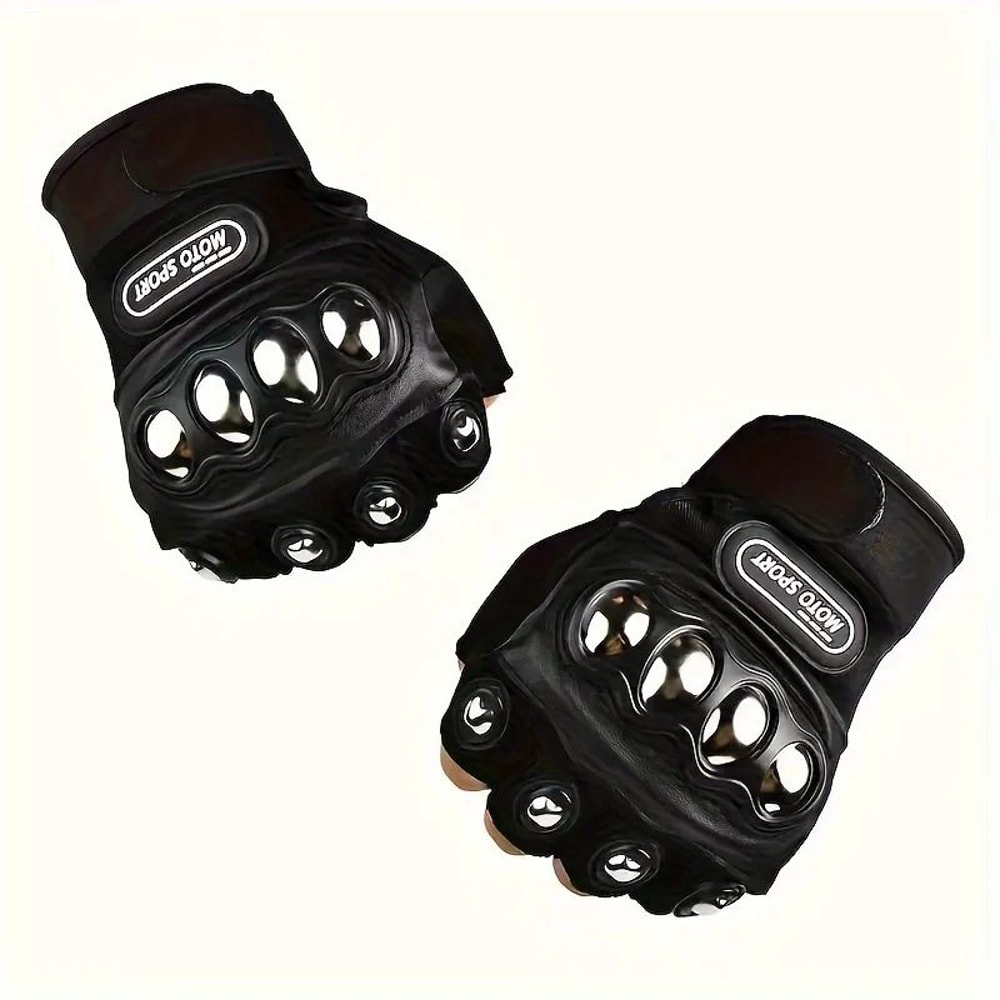 SteelKnuckle Outdoor Motorcycle Gloves 2Pair Set Touchscreen AntiSlip Impact Protection 3