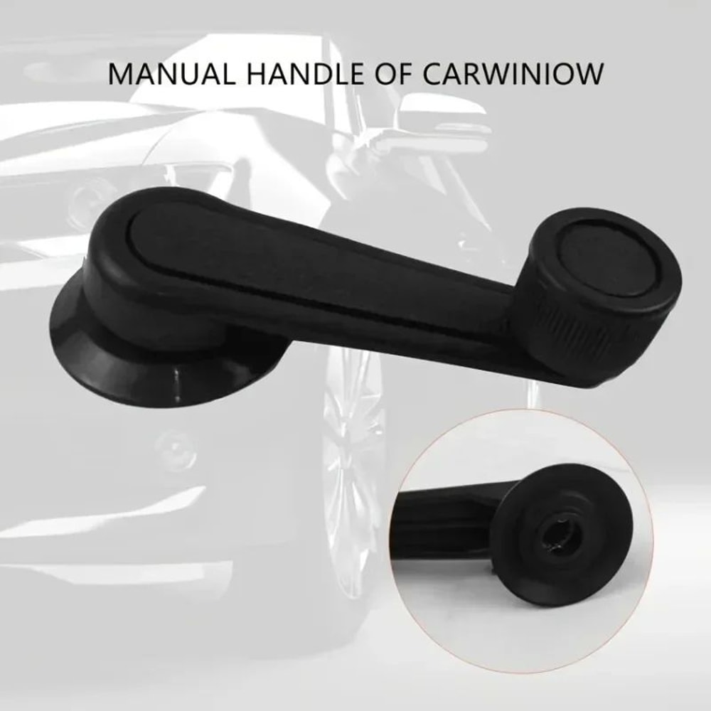 Universal Window Crank Handle Replacement For Manual Car Door Window Lifter Durable Fit 0