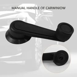 universal window crank handle replacement for manual car door window lifter (durable fit)