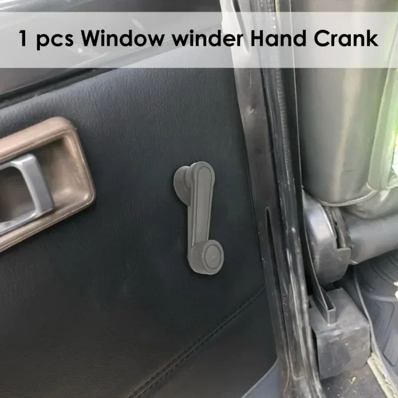 Universal Window Crank Handle Replacement For Manual Car Door Window Lifter Durable Fit 3