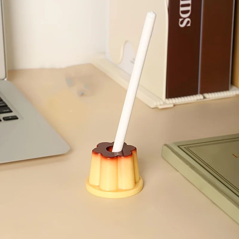 Charming Pudding Pen Holder Cute Desk Organizer Kawaii Office Desk Accessory Gift 1