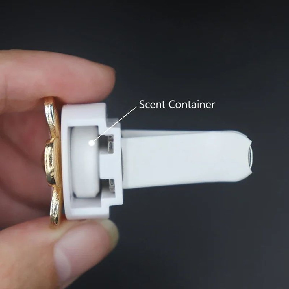 Diamond Crystal Perfume Bottle Vent Clip Elegant Car Vent Air Freshener Luxe Crystal Car Diffuser 3