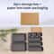 Modular 8Piece Drawer Organizer Set Stackable Desktop Storage Box Trays For Makeup Kitchen Bedroo 0
