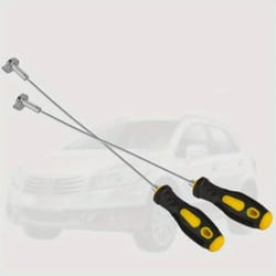 magnetic oil drain plug remover tool – flexible anti-scald oil pan screw pickup wrench