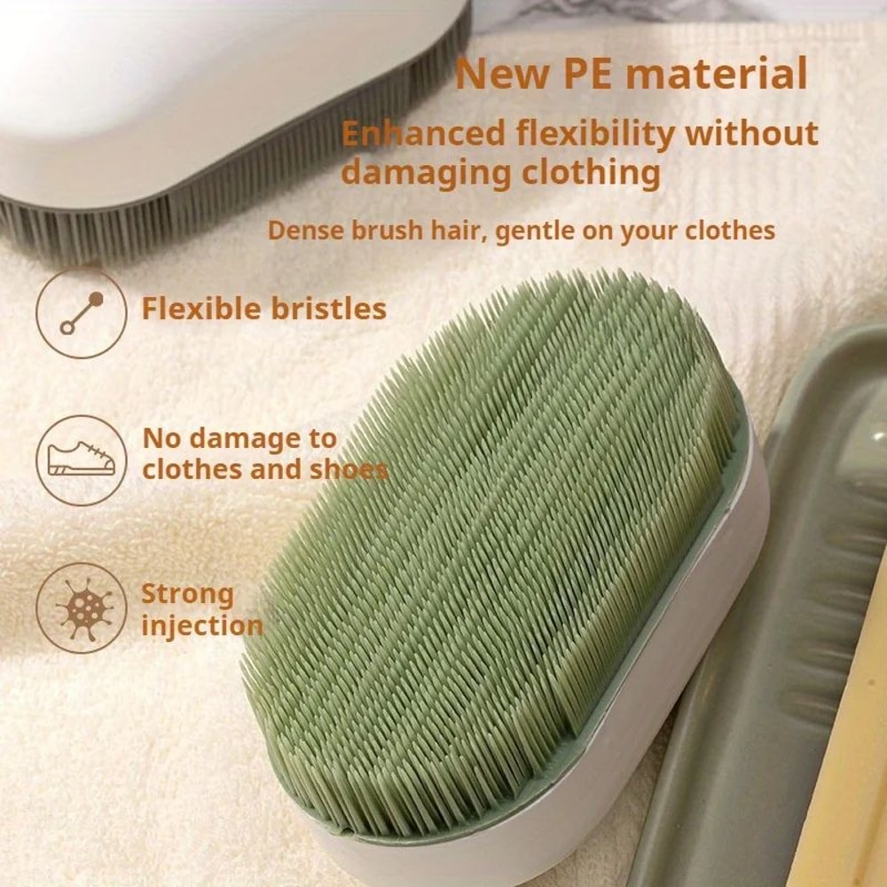 SoftBristle NonShedding Shoe Laundry Cleaning Brush PE Bristles PP Handle 4