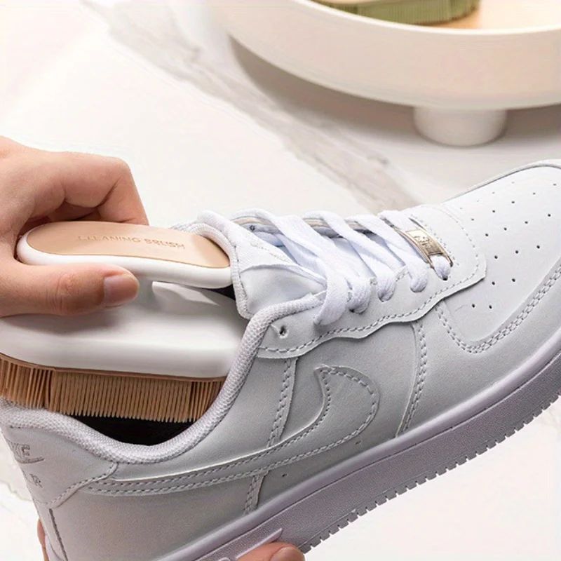 SoftBristle NonShedding Shoe Laundry Cleaning Brush PE Bristles PP Handle 5